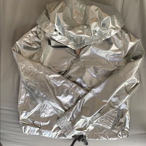 Silver H&M Windbreaker